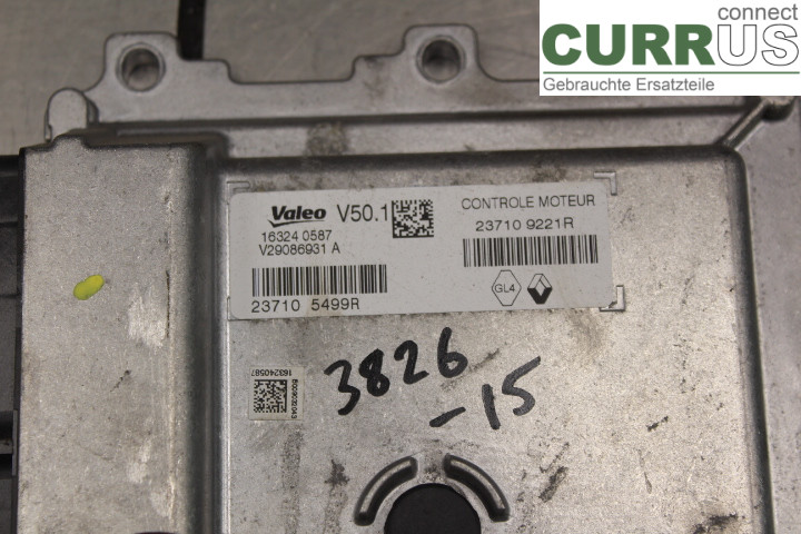 RENAULT CLIO IV   12-16 Sterownik silnika (ECU) 237109221R 