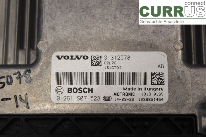 VOLVO V60  14-18 Sterownik silnika (ECU) 31312578 