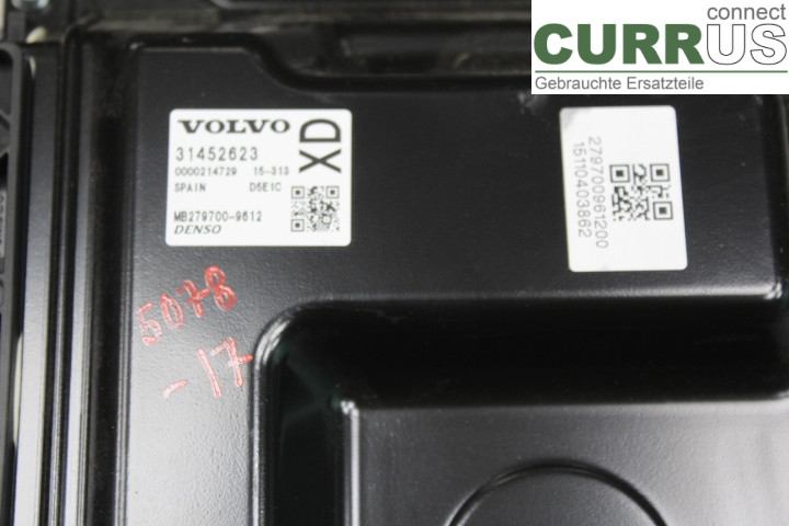 VOLVO V60  14-18 Sterownik silnika (ECU) 31452623 