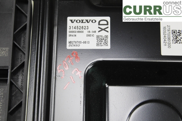 VOLVO V60  14-18 Sterownik silnika (ECU) 31452623 
