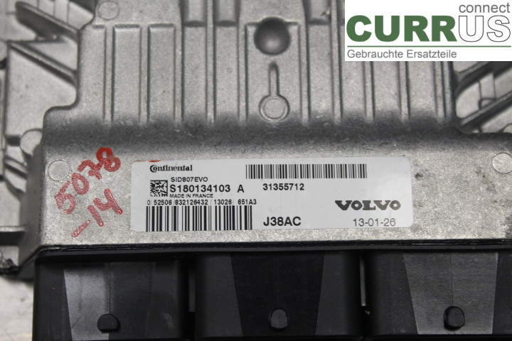 VOLVO V60  14-18 Engine Control Unit (ECU) 31355712 