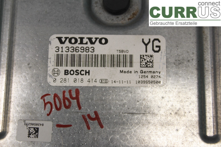 VOLVO V70    14-16 Sterownik silnika (ECU) 31336983 