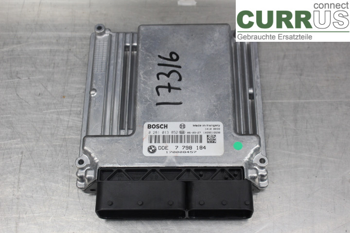 BMW 5 E60/61 Sed/Tou 02-10 Engine Control Unit (ECU) 7798184 3.0D/M57TUD30