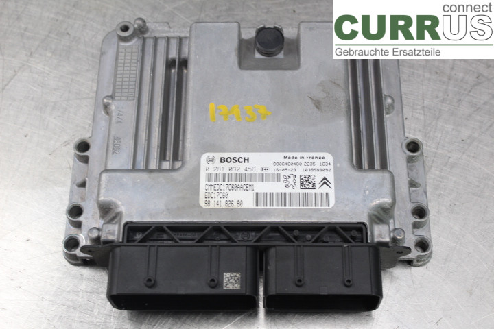 PEUGEOT PARTNER 16-18 Engine Control Unit (ECU) 9814182680 1.6HDi/BHY