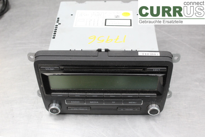 VW GOLF VI     09-13 Radio CD / Multimedia panel 1K0035186AA 2.0TDi/CBDC