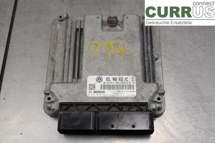 VW GOLF VI     09-13 Engine Control Unit (ECU) 03L906022MC 2.0TDi/CBDC