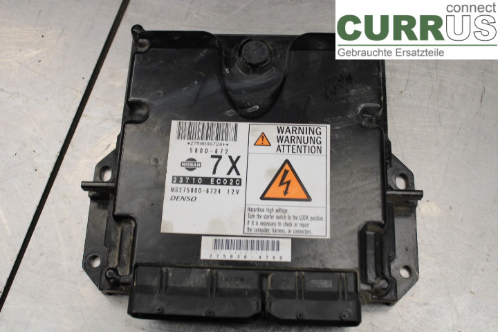NISSAN NAVARA    05- Motorens styreenhed (ECU) 23710EC02C 2.5DCi/YD25DDTI