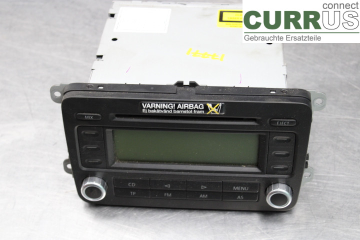 VW CADDY      04-10 Radio CD / Multimedia panel 1K0035186P 1.9TDi/BLS