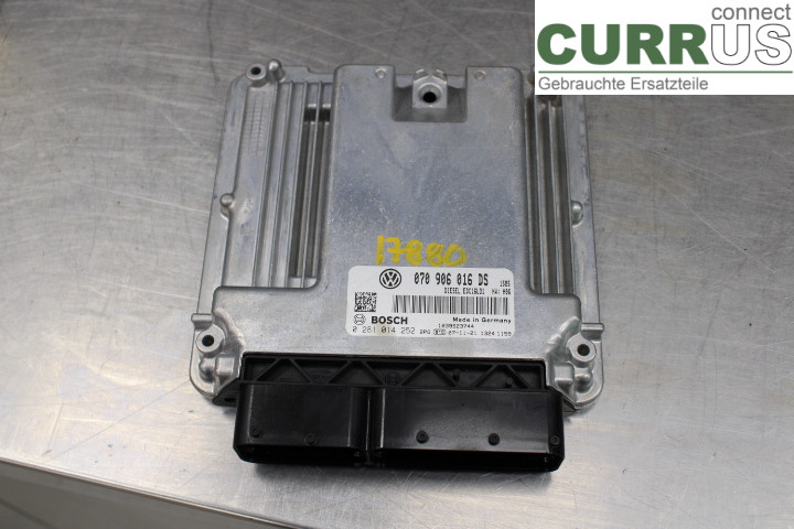 VW TRANSP/CARAVELLE 04-15 Engine Control Unit (ECU) 070906016DS 2.5TDi/BNZ