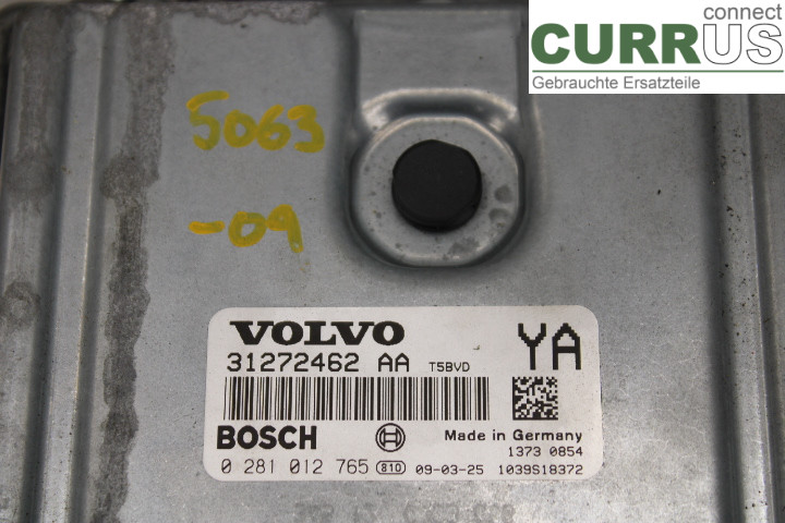 VOLVO V70      08-13 Engine Control Unit (ECU) 31272462AA 