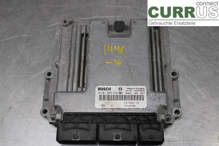 DACIA DOKKER Engine Control Unit (ECU) 237102213R 