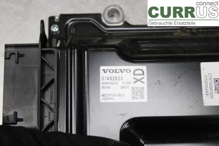 VOLVO V60  14-18 Engine Control Unit (ECU) 31452623 