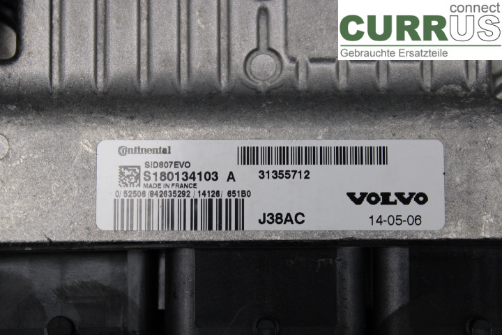 VOLVO V40  12-19 Engine Control Unit (ECU) 31355712 
