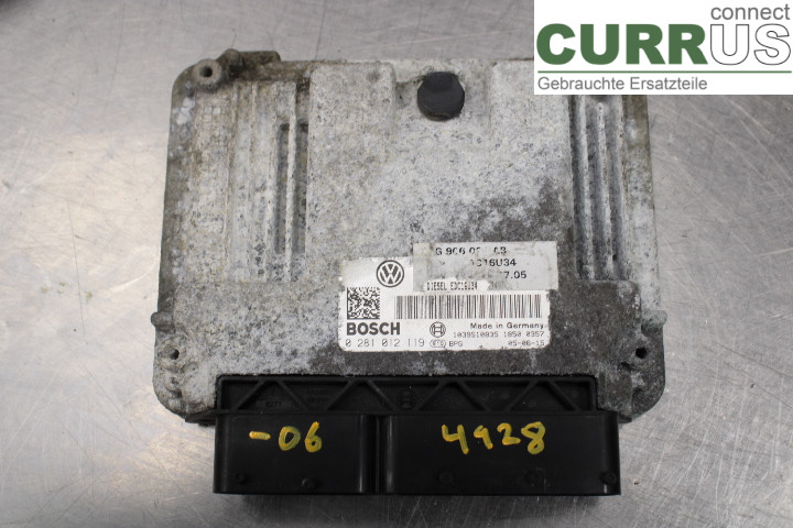 VW PASSAT      05-10 Motorsteuergerät (ECU) 03G906021AB 