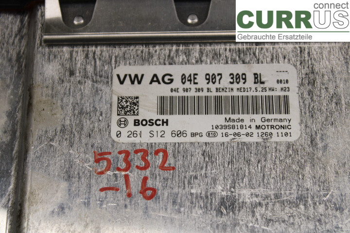 SEAT LEON   13-20 Engine Control Unit (ECU) 04E907309BL 