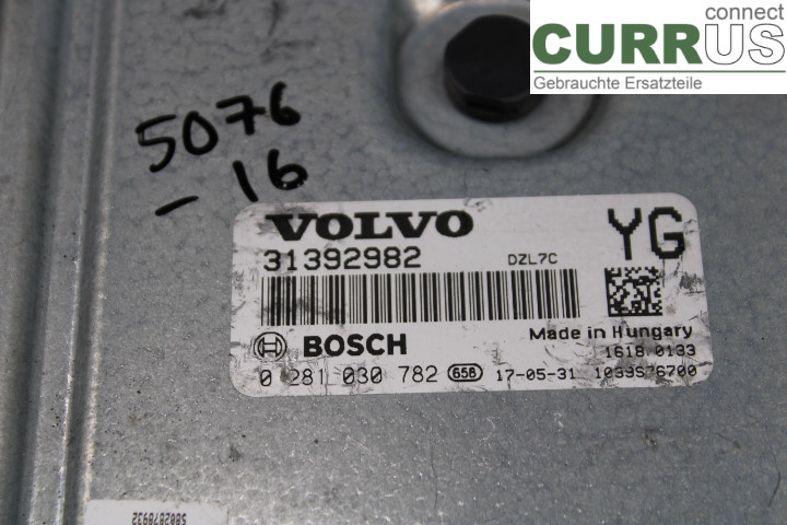 VOLVO XC60  14-17 Motorstyrningsenhet (ECU) 31392982 