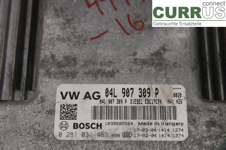 VW PASSAT  15-19 Engine Control Unit (ECU)  