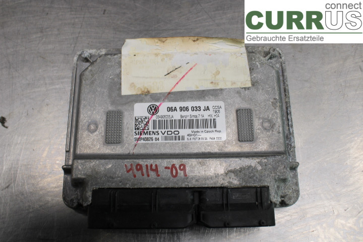 VW GOLF V      04-09 Engine Control Unit (ECU) 06A906033JA 