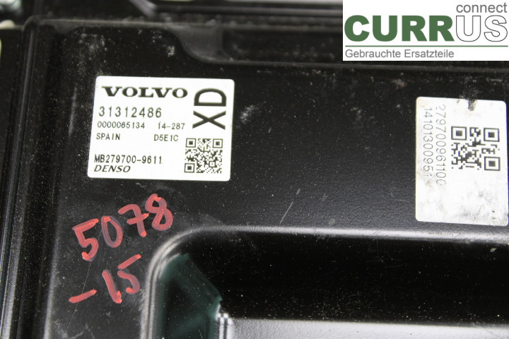 VOLVO V60  14-18 Engine Control Unit (ECU) 31312486 