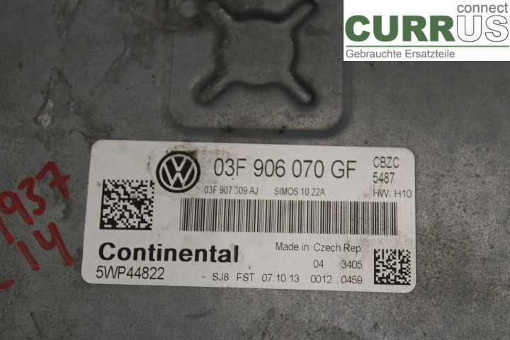 VW POLO       10-17 Engine Control Unit (ECU) 03F906070GF 