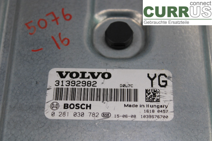 VOLVO XC60  14-17 Engine Control Unit (ECU) 31392982 