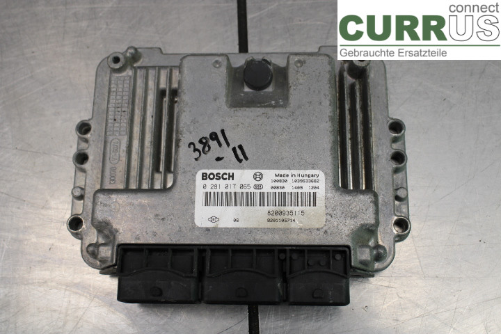 RENAULT TRAFIC   02-14 Motorstyrningsenhet (ECU) 8200935115 