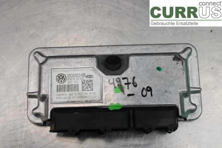 VW CADDY      04-10 Unité de contrôle moteur (ECU) 03C906024BB 