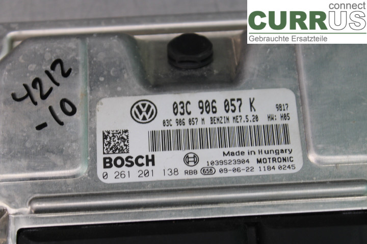 SKODA FABIA         07-14 Engine Control Unit (ECU) 03C906057K 