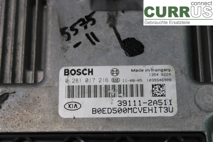 KIA CEE´D   06-12 Unité de contrôle moteur (ECU) 391112A511 