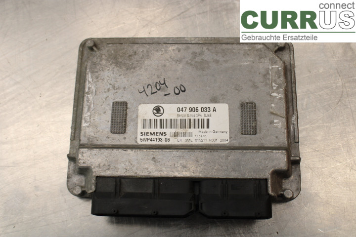 SKODA FABIA    99-07 Motorsteuergerät (ECU) 047906033A 