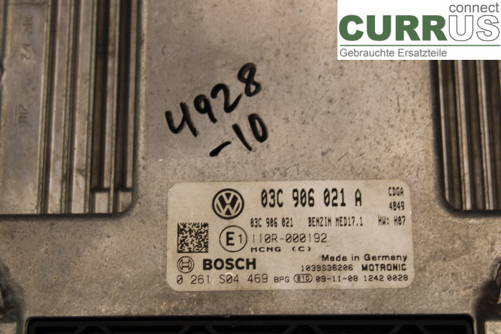 VW PASSAT      05-10 Motorsteuergerät (ECU)  
