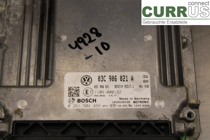 VW PASSAT      05-10 Motorsteuergerät (ECU) 03C906021A 