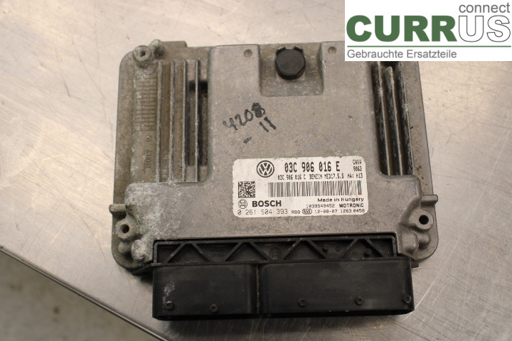 SKODA OCTAVIA    05-13 Engine Control Unit (ECU) 03C906016E 
