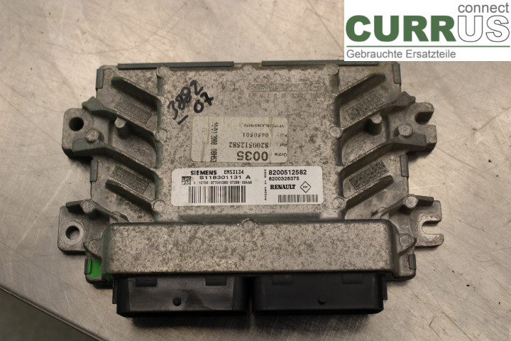 RENAULT KANGOO I  03-08 Motorsteuergerät (ECU) 8200512582 