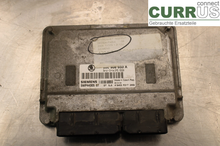 SKODA FABIA    99-07 Engine Control Unit (ECU) 03L906033A 