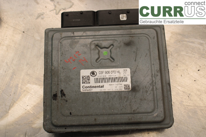 SKODA FABIA         07-14 Engine Control Unit (ECU) 03F906070HL 