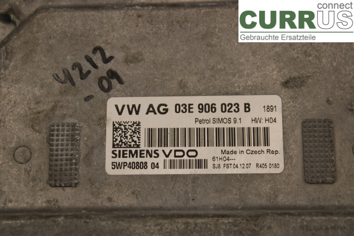 SKODA FABIA         07-14 Engine Control Unit (ECU) 03E906023B 