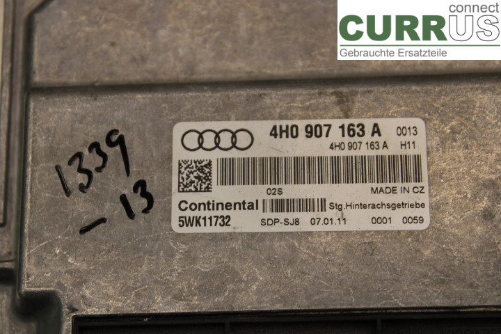 AUDI A6/S6 4G 11-18 Engine Control Unit (ECU) 4H0907163A