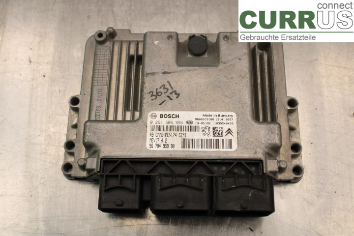 PEUGEOT 308 08-13 Engine Control Unit (ECU) 9678495980 