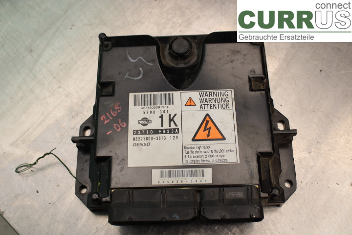 NISSAN NAVARA    05- Motorens styreenhed (ECU) 23710EB33A 