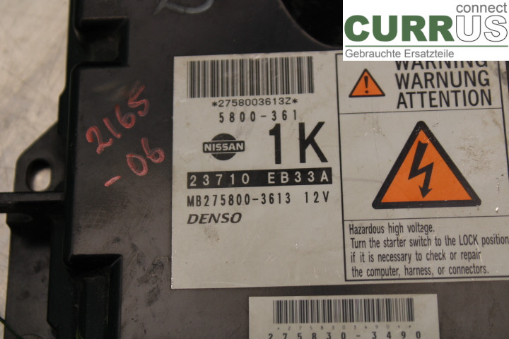 NISSAN NAVARA    05- Motorens styreenhed (ECU) 23710EB33A 