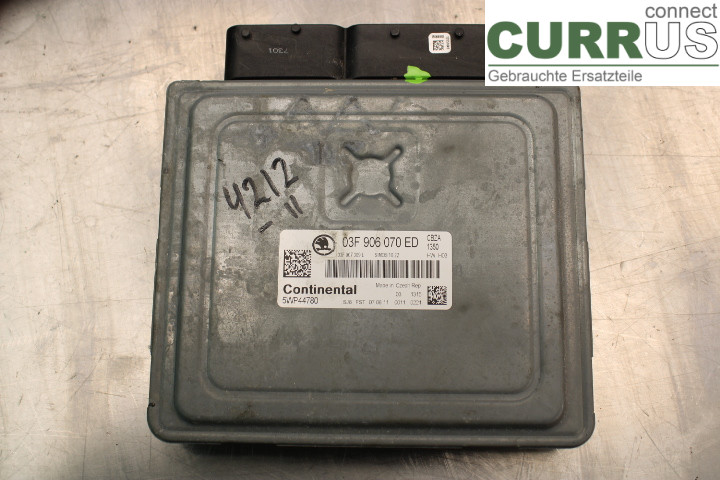 SKODA FABIA         07-14 Engine Control Unit (ECU) 03F906070ED 