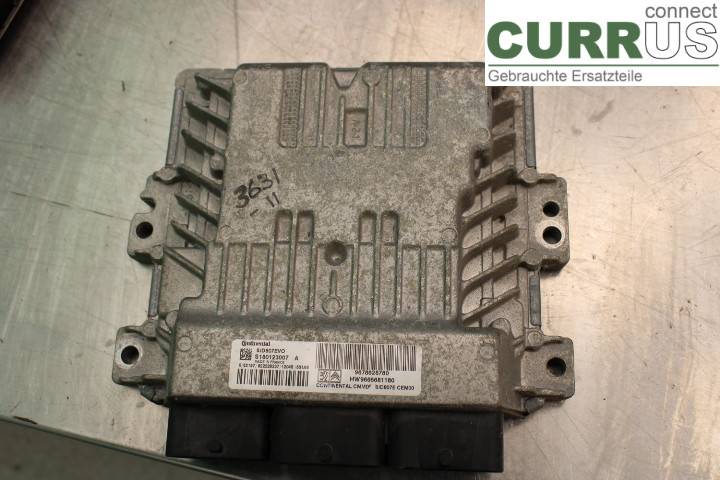 PEUGEOT 308 08-13 Engine Control Unit (ECU) 9678628780 