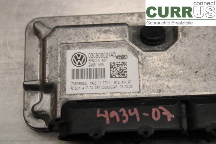 VW POLO       05-09 Motorsteuergerät (ECU)  