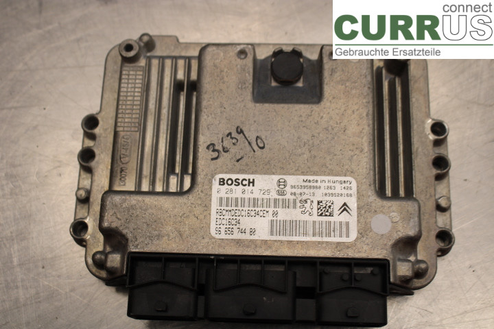 PEUGEOT 5008  10-16 Motorsteuergerät (ECU) 9665674480 