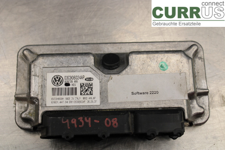 VW POLO       05-09 Motorsteuergerät (ECU) 03C906024AP 