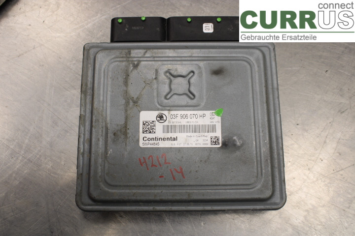 VW CADDY 11-15 Engine Control Unit (ECU) 03F906070HP