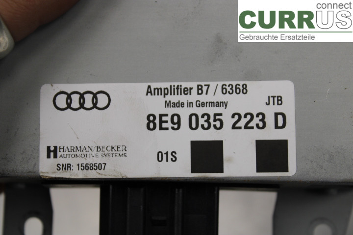AUDI A4/S4  05-07 Radio CD / Multimedia panel 8E9035223D 2,0TDI/BRD