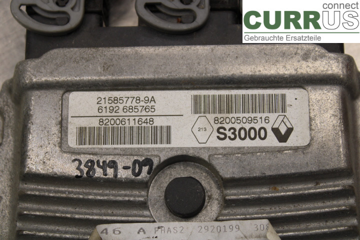 RENAULT SCÉNIC/GRAND 07-09 Engine Control Unit (ECU) 8200509516 