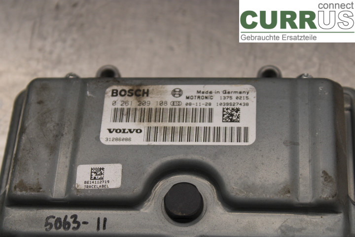 VOLVO V70      08-13 Engine Control Unit (ECU) 31286086 